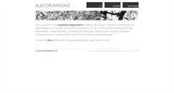 Desktop Screenshot of adrummond.net